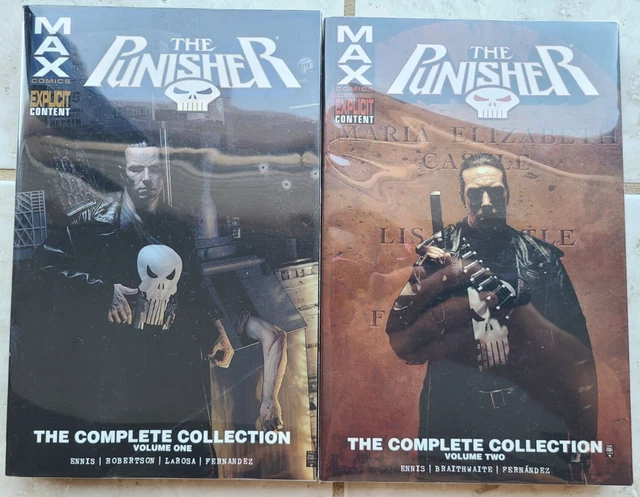 Punisher MAX Complete Collection Vol 1-7 1 2 3 4 5 6 7 Garth Ennis COMPLETE SET 3