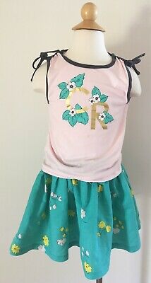 Lovely COUNTRY ROAD Size 5 Girl's Tank Top and Skirt SET