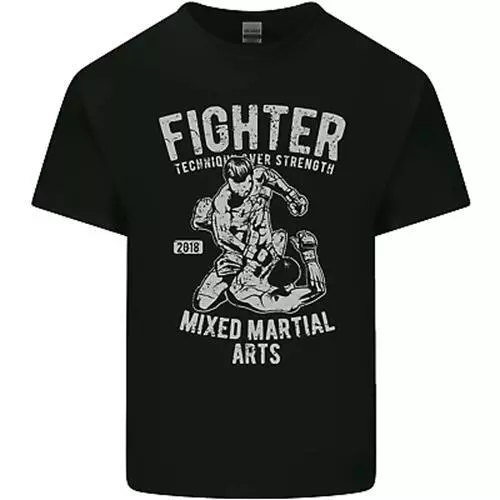 Mma Fighter Mma Mélange Arts Martiaux Gym Homme Coton T-Shirt