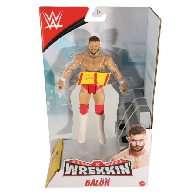 WWF / WWE Mattel Wrekkin - Finn Balor - MOC / OVP