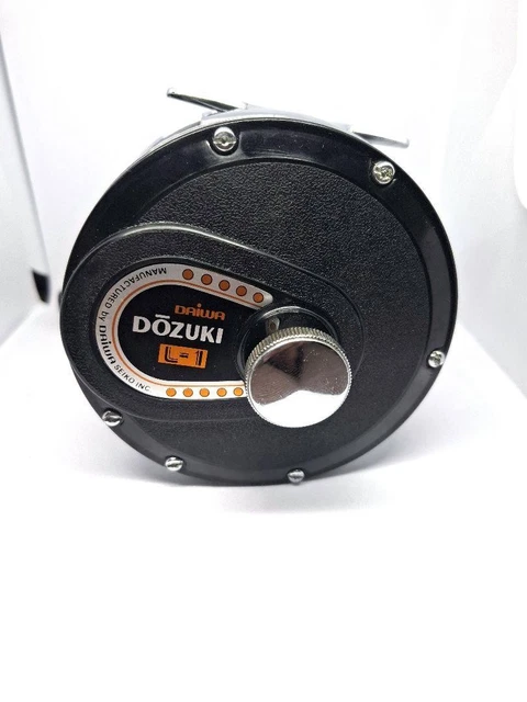 リール DAIWA DOZUKI L-1 オールド ダイワ Daiwa リール DOZUKI L-1 検) 胴付リール 胴