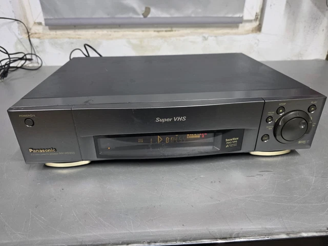 Panasonic NV-FJ616 4 Teste VHS Hi-Fi Stereo Con ShowView E Pulizia Automatica Testine