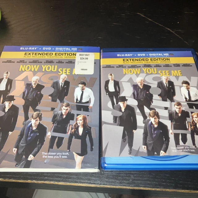 NOW YOU SEE Me (Blu-ray, 2013)w Slipcover PicClick AU
