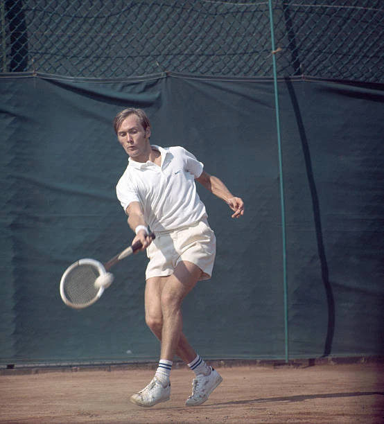 TENNIS GERALD BATTRICK At British Hard Court Championships 1969 OLD ...