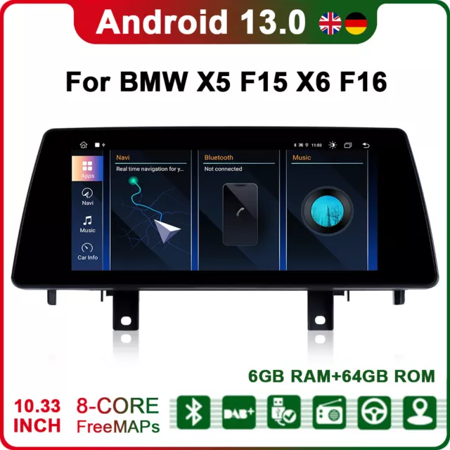 Autoradio Multimédia Android pour BMW série 5 F10 F11 f18