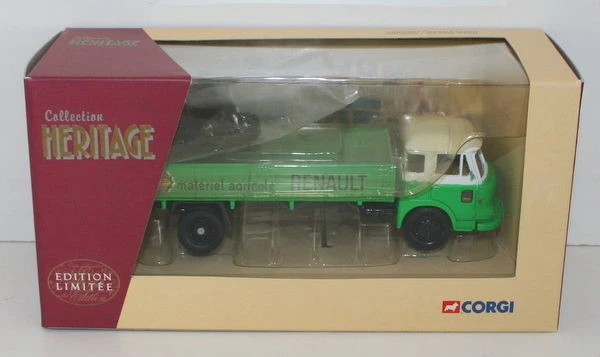 Miniature CORGI 1/50 Collection Heritage - SAVIEM JL Et Remorque Surbaissée Calberson - 71701
