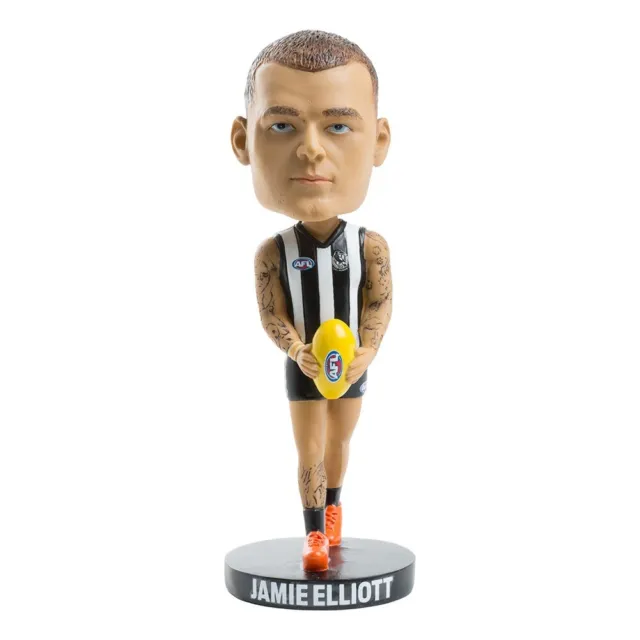 Collingwood Magpies Jamie Elliot AFL Bobblehead Collectible Bobble Head Statue