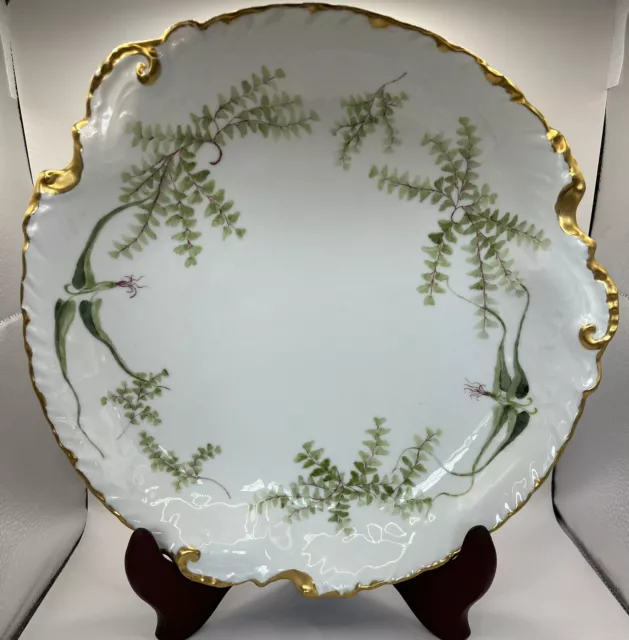 Vintage Large Pairpoint Limoges Shallow Bowl