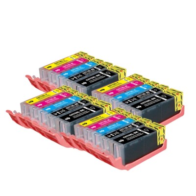 20 Ink Cartridge For Canon MG5700 MG5750 MG5751 MG5752 MG6800 PGI570XL CLI571XL