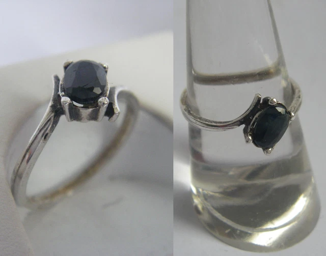 Bague En Argent Ouvragée Avec Cœur - Taille 56, Occasion En Très Bon État (TBE) - Bijou Vintage Féminin