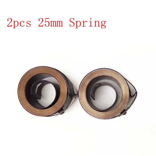 2 pz fresatrice orologio molla di ritorno 25 mm strumento fresatura verticale per Bridgeport