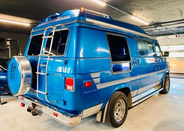 G 20 Chevy Van - Camper, H Zulassung - Gas / Benzin E10