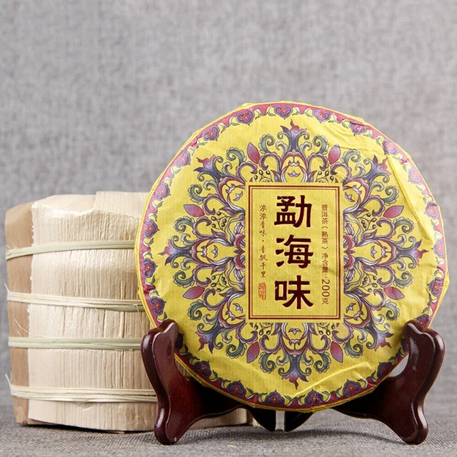 Menghai Scent of Time Ripe Puer Tea The Fragrance of Menghai Shu Puerh 200g