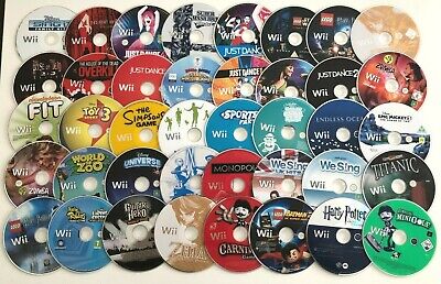 Nintendo Wii Games - Disc Only - Choose a Game or Bundle Up - Massive Selection