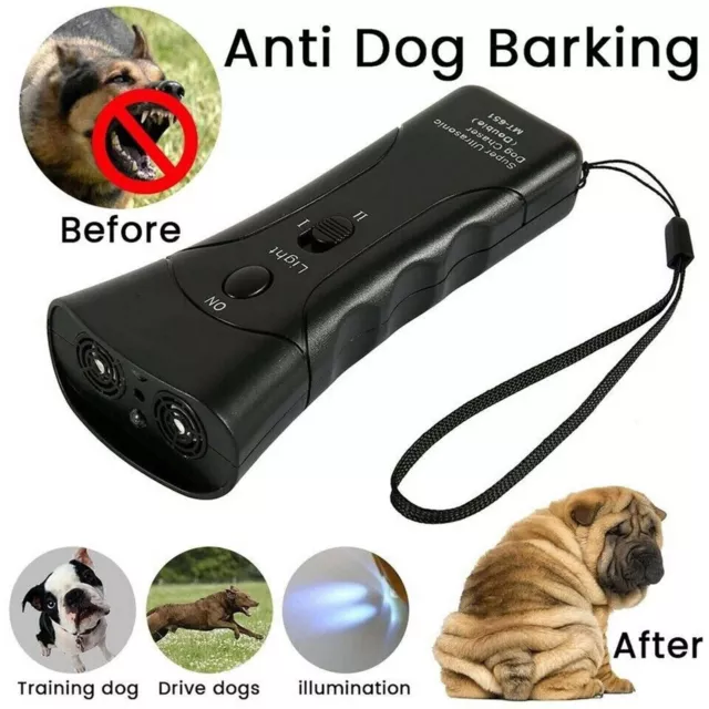 Ultrasonique chien anti - aboiement anti - moustique trainer LED lumière douce 2