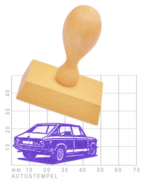 BMW 1802 Touring classic car Oldtimer Stempel Autostempel -  rubberstamp