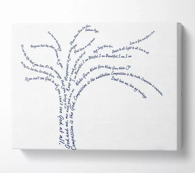 Love Quote The Love Tree Canvas Wall Art Home Decor Large Print