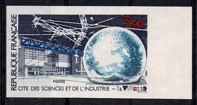 Frankreich Stamp Briefmarke Yvert N° 2409a " La Villette 3,90F No Lace " Neu Xx