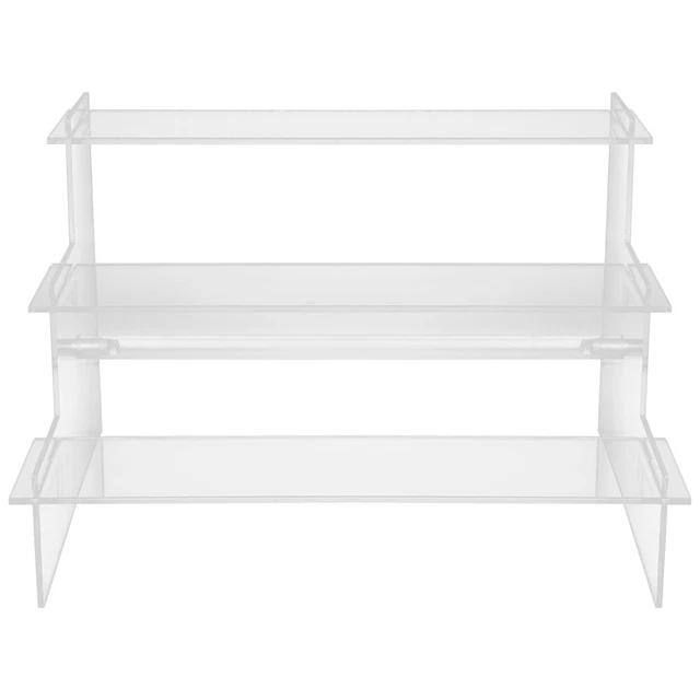 Display acrilico Riser Action Figure Display Riser Scaffale Organizzatore