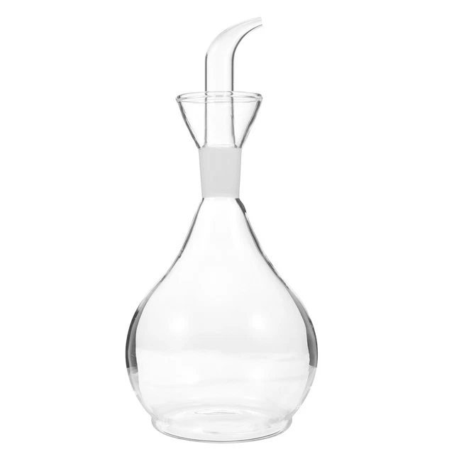 SHOWERORO Lot De 2 Bouteilles Distributeur Sauce Soja Et Huile En Verre - Récipient Condiments Cuisine Portable Et Étanche