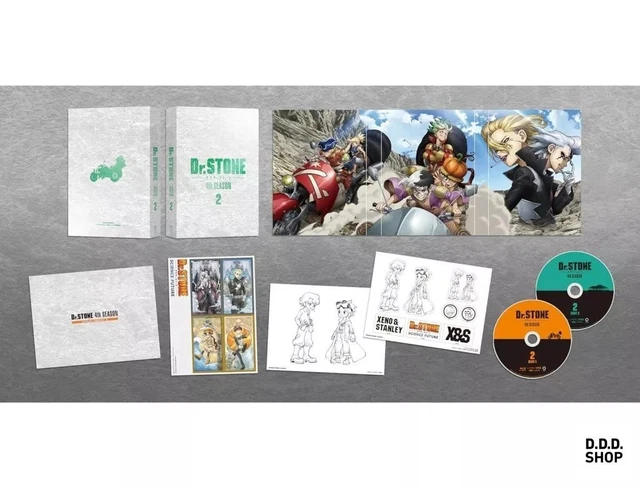DR. STONE 4TH SEASON Blu-ray BOX 2 First Press Limited Edition
