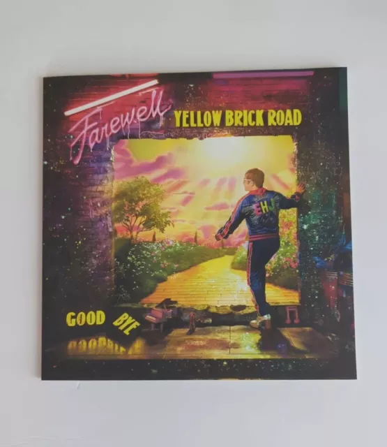 Elton John Farewell Yellow Brick Road 2022 Tour Book New Program
