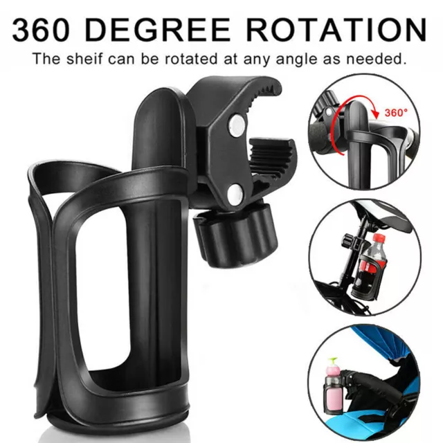 Bike Cup Holder Cycling Beverage Water Bottle Cage Mount Drink Bicycle Handlebar