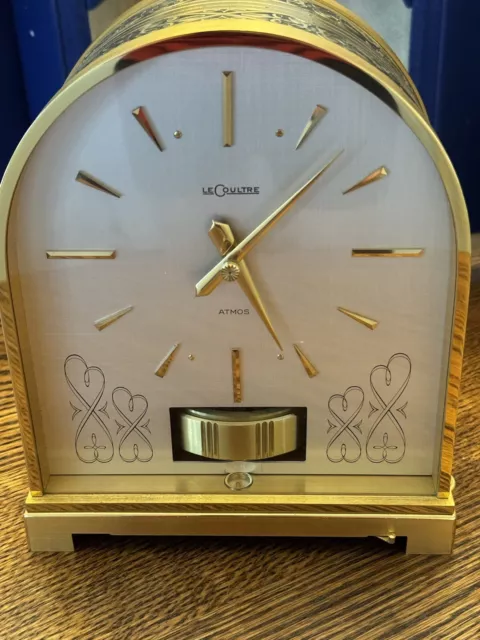 Le Coultre Atmos Borne Perpetual Motion Clock