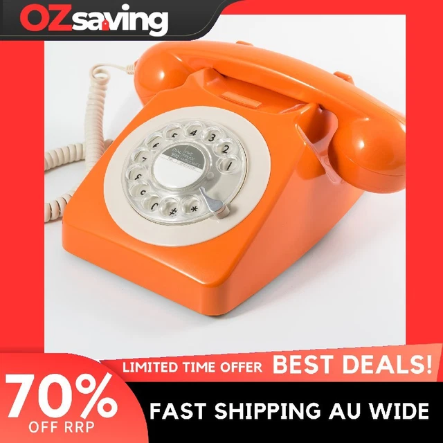 746 Rotary Telephone - Orange