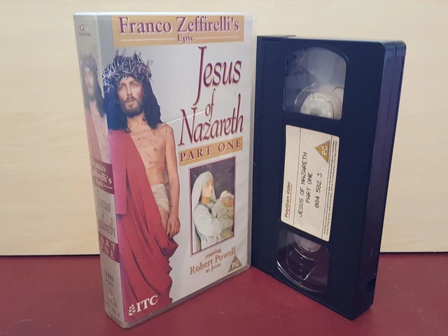JESUS OF NAZARETH Part One - Franco Zeffirelli - PAL VHS Video Tape ...