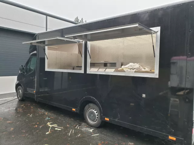 Catering Serving Hatch Concession Window Opening for food truck trailer van cart