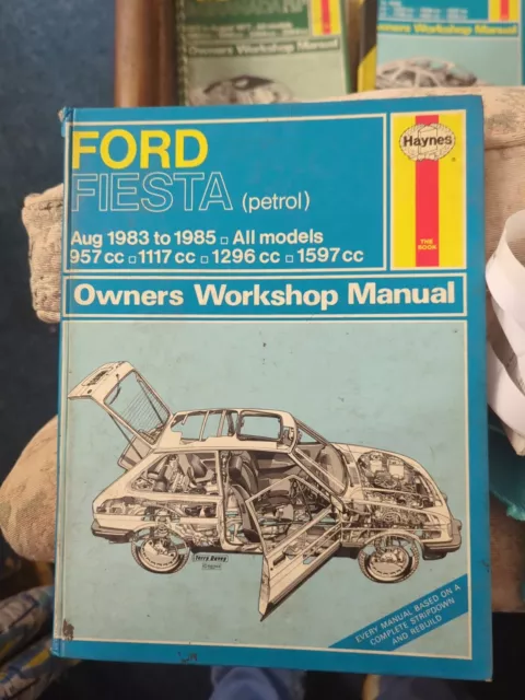 Haynes Ford Fiesta (Petrol) Owners Workshop Manual Aug 1983 to 1985