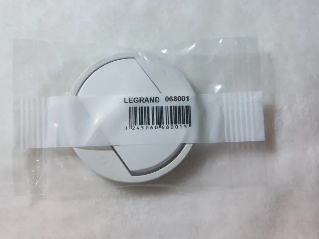 Legrand 068001 - Enjoliveur céliane pour interrupteur - va et viens ou poussoir