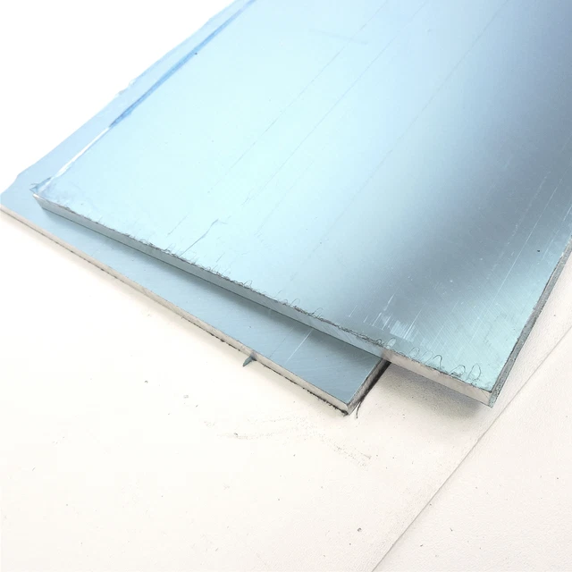 .5" thick 1/2 Precision CAST Aluminum PLATE 11" x 29.625" Long QTY 2 sku125159