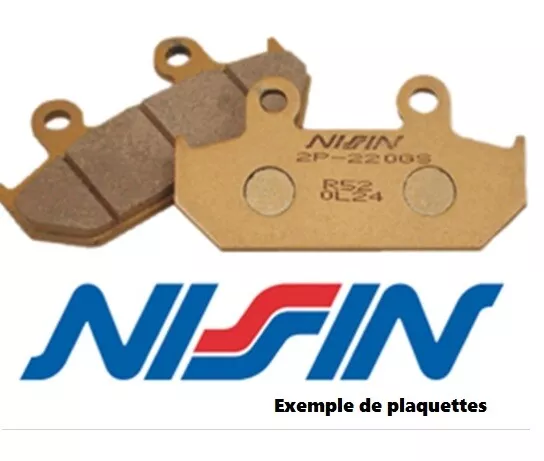 Plaquettes frein moto arrière NISSIN Honda 600 CB Hornet, S 1998 - 2006