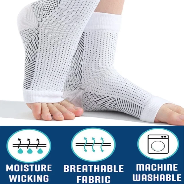 Compression Socks Ankle Brace Support Foot Pain Relief Sock L