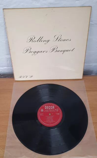 Beggars Banquet The Rolling Stones 1968 Mono Vinyl L.p. First Pressing