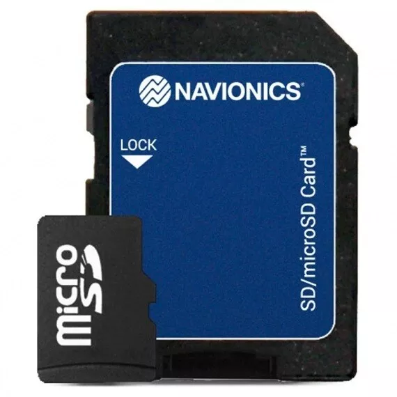 Navionics Plus Regular Carte Nautique MicroSD Méditerranée Centrale Occidentale 2