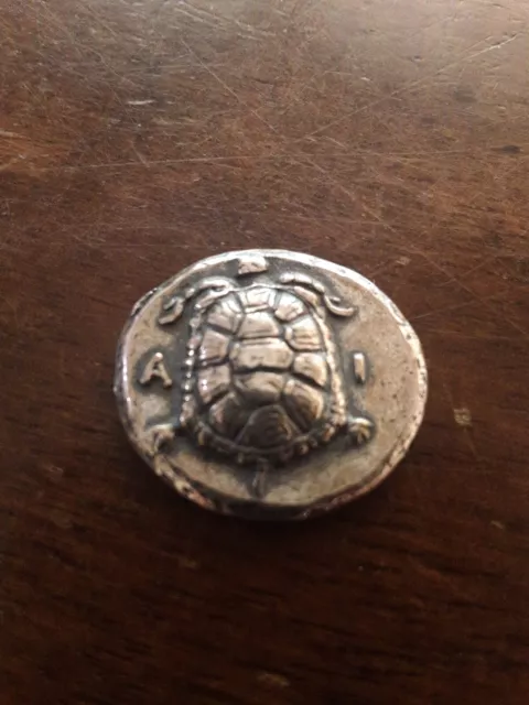 Ancient Greece Tortoise Coin, 404 B.C., Remake
