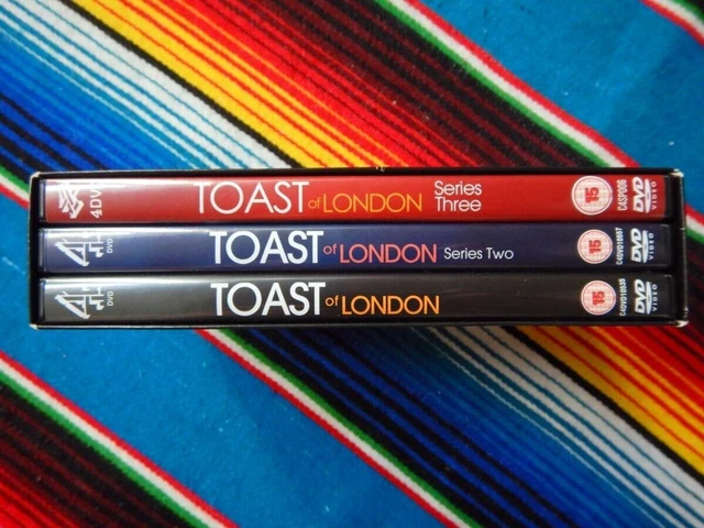 ✺Near New✺ TOAST OF LONDON Seasons 1-3 Coffret DVD - 3 DISQUES - RÉGION 2 2