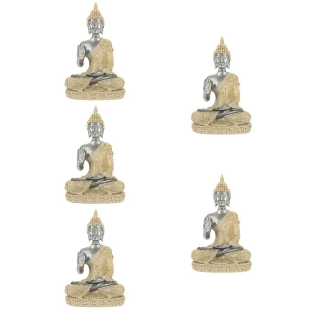 BESPORTBLE 3 Pierres De Bouddha Jizo - Statue Japonaise Pour Aquarium, Jardin Et Micro Paysage