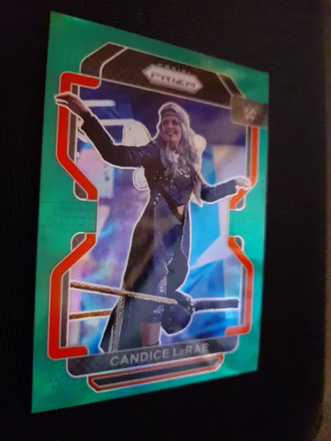 Panini Wwe Prizm Candice Lerae Green Prizm
