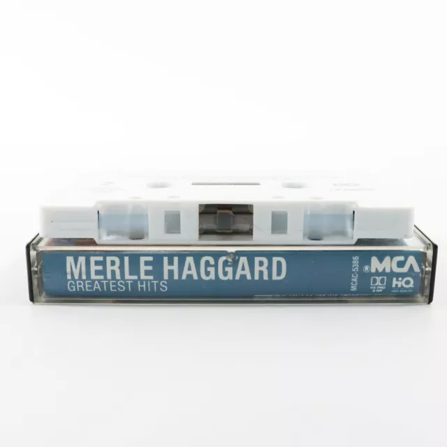 MERLE HAGGARD'S GREATEST Hits (Cassette Tape, 1982, MCA) MCAC-5386 Play ...