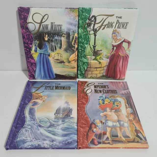 Grimm's Storytime & Hans Christian Andersen Treasury. Vintage Book Bundle x 4 HC