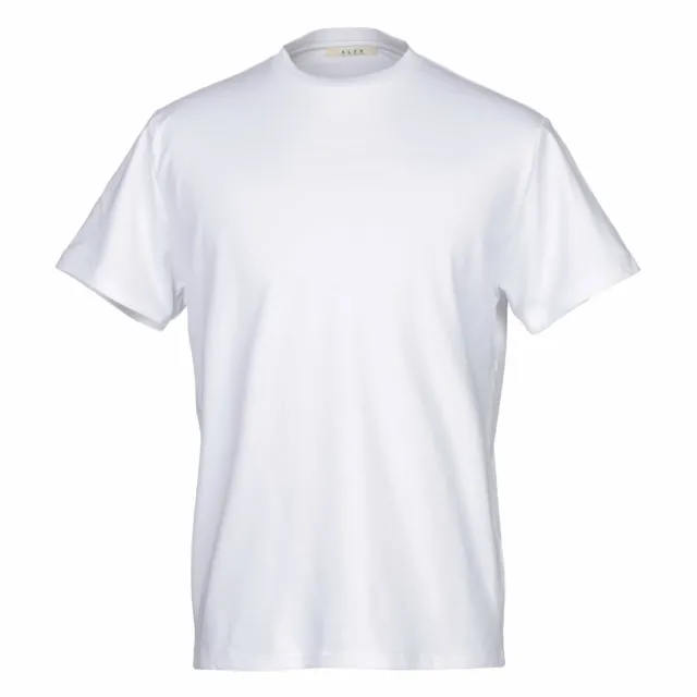 ALYX STUDIO T Shirt Maglia a maniche corte Bianco Donna con stampa Rosa Fluo