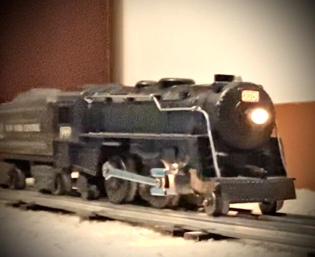 Marx Train CLEAN 999 Diecast Locomotive Engine & NYC Tender RUNS