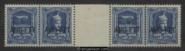 Trieste Industry & Commerce Revenue Stamp, FTT IC53a mint, VF