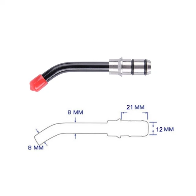 Dental LED Curing Lights Optic Fiber Light Guides Rod Tips Glass 8mm*21mm*12mm