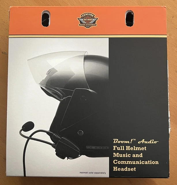 HARLEYDAVIDSON BOOM AUDIO Full Helmet Music and Communications Headset