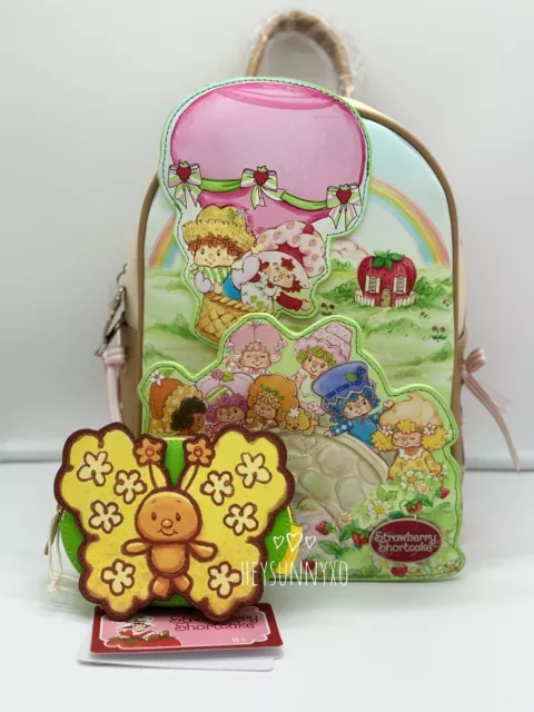 Strawberry Shortcake Characters Mini Backpack Set